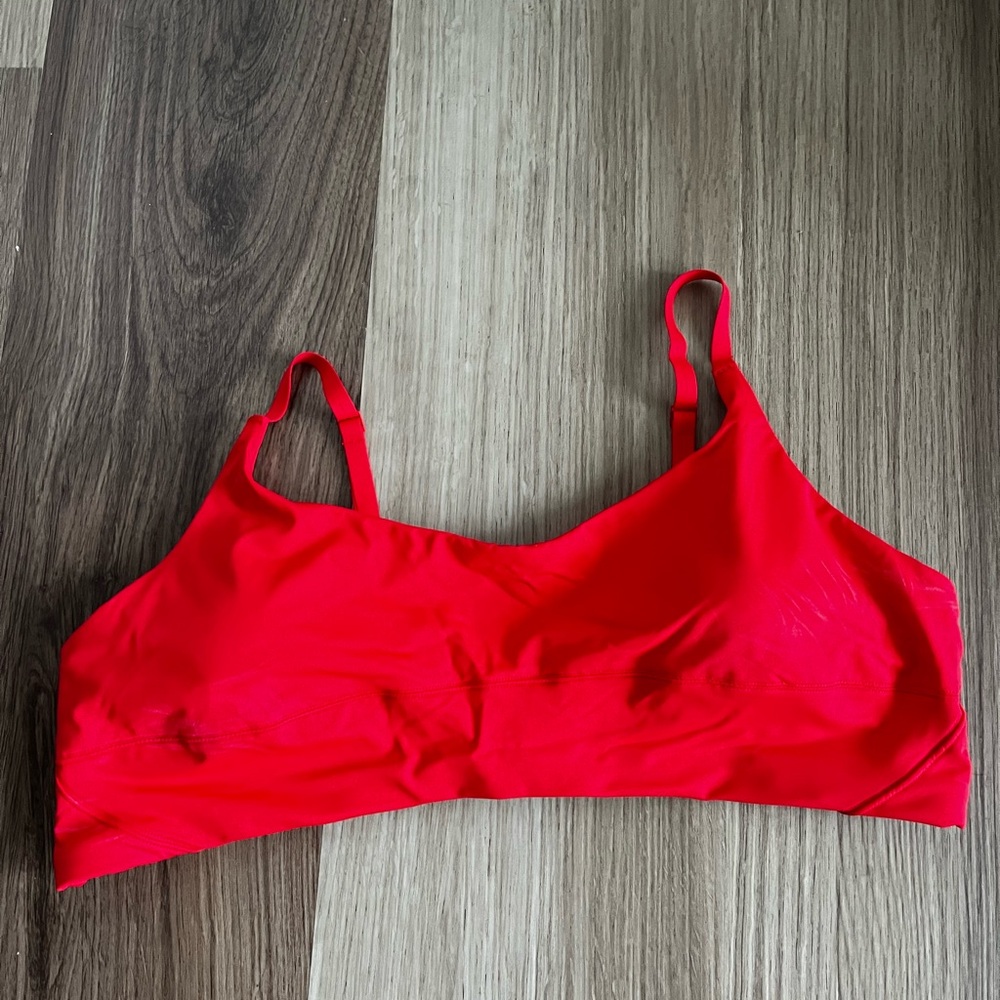 Everlane Red Bikini Top